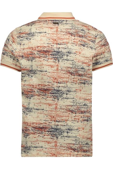 PME legend short sleeve polo jersey aop
